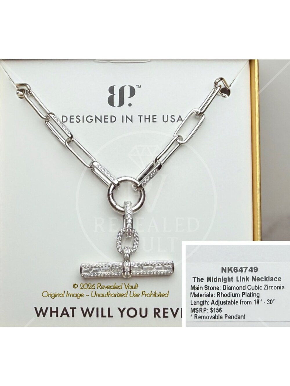 The Midnight Link Necklace - Gem Society Spring 2026